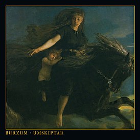 Обложка альбома Burzum «Umskiptar» (2012)