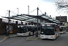 Bahnhofsvorplatz mit Busbahnhof