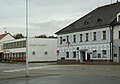 Čeština: Prodejna potravin a volební místnost v Bystřici u Benešova, Středočeský kraj English: Grocery store and election place in Bystřice u Benešova, Central Bohemian Region, CZ