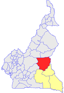 Lom-et-Djerem Department in East Province, Cameroon
