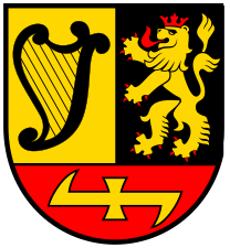 Municipal arms of Ilvesheim, Baden-Württemberg