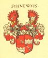 Wappen von Schneeweiß Siebmachers Wappenbuch von 1605