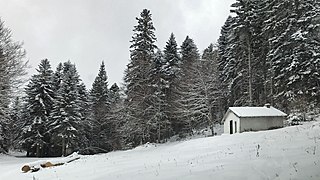 Cabane du col de Lancise.