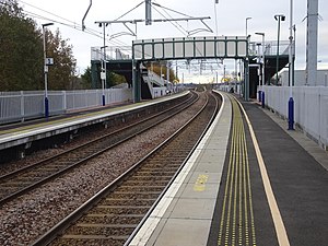 Camelon stasiun kereta api, Karawang, Stirlingshire (geograph 5980021).jpg