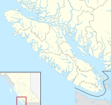 Campbell River is located in Vancouver Island