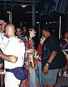 Carlos Santana Post show 1996 Olympics by Don Ramey Logan.jpg