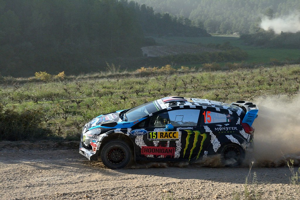 Ken Block racing