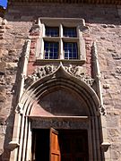 Entrée de la cathédrale Saint-Léonce[267].