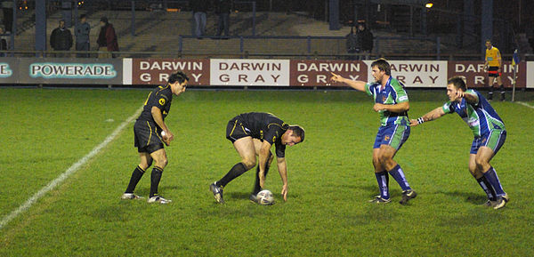 A Crusaders game in 2008