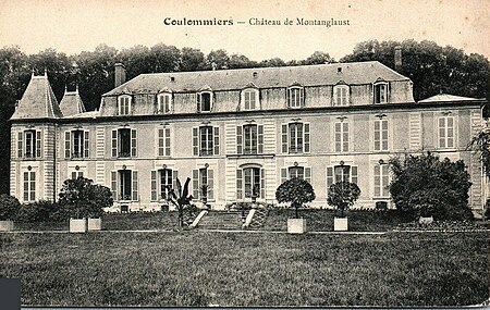 Château de Montanglaust CPA