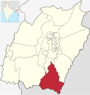 Chandel district District in Manipur, India