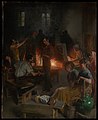 Glass Blowers of Murano; Oil on wood; Dimensions 26 1/8 x 21 1/8 in. (66.4 x 53.7 cm)