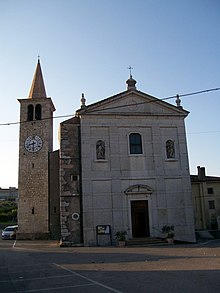 Chiesa parrocchiale di S. Ulderico in Castagnè.
