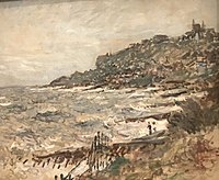 Falaise de Sainte-Adresse, temps gris Claude Monet - Falaise de Sainte-Adresse, temps gris - Ordrupgaard.jpg