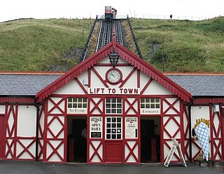 <span class="mw-page-title-main">Saltburn Cliff Lift</span> Funicular railway in North Yorkshire, England