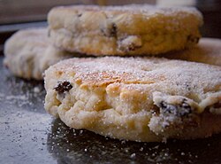 Primer plano de pasteles galeses, febrero de 2009.jpg