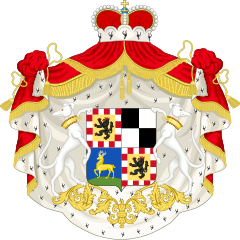 Coat of arms of a prince of Hohenzollern-Hechingen