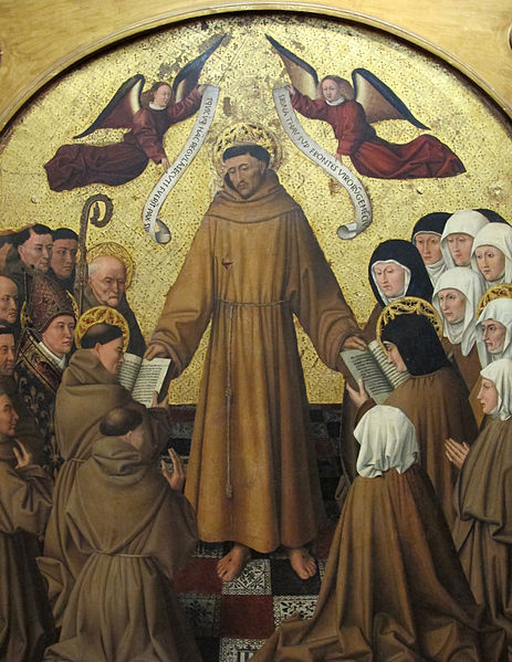 File:Colantonio, s. francesco consegna la regola, 1445 ca. 02, Q21.JPG