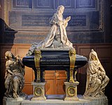Надгробный монумент Ж.-Б. Кольберу (совместно с Ж.-Б. Тюби). 1687. Церковь Сент-Эсташ), Париж