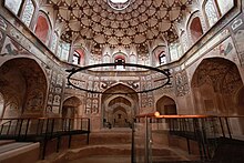 Cold bath system area inside the Wazir Khan Hammam.JPG