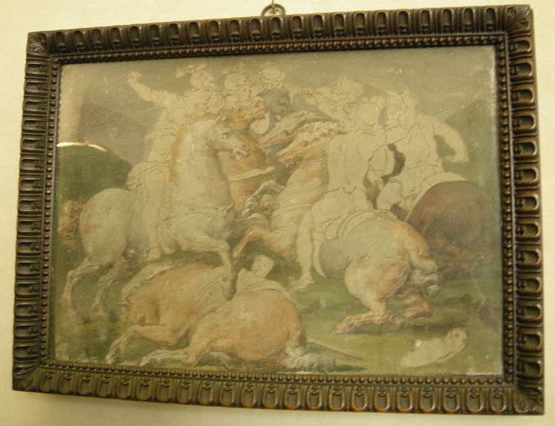 File:Collezione loeser, scuola di vasari, zuffa fra cavalieri.JPG