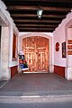 Copper doors of the museum