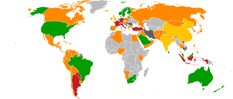 File:Countries (States and Subnational Regions) and Their Positions on Vegetarian Diets in Food-Based Dietary Guidelines.svg