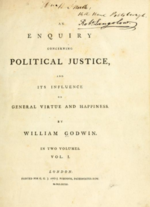 Thumbnail for Enquiry Concerning Political Justice