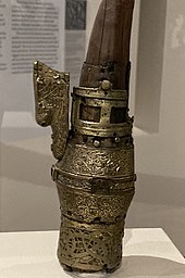 Knop from St. Columba's Crozier, 9th and 11th centuries, NMI Crozier of St. Colmcille 1.jpg
