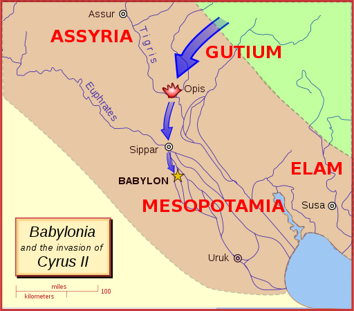 Cyrus invasion of Babylonia