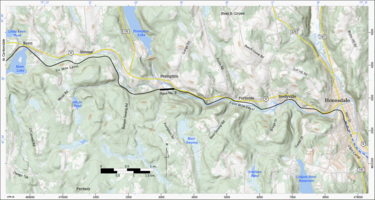 Waymart to Honesdale.