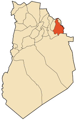 Vị trí của Sidi Tifour