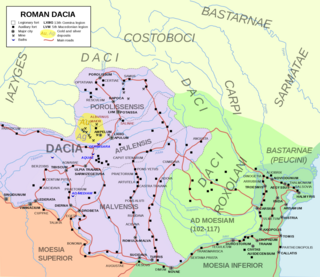<span class="mw-page-title-main">Limes Transalutanus</span> Fortified frontier system of the Roman Empire