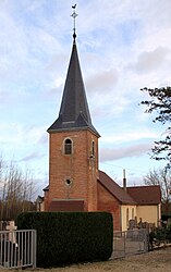 Die Kirche in Dampierre-en-Bresse