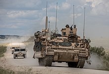 The Army tests the BAE Armored Multi-Purpose Vehicle in 2018 DarkHorse AMPV.jpg