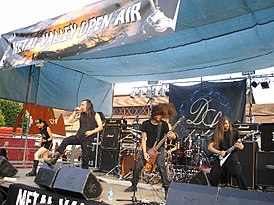 Dark Lunacy на фестивале Metal Valley Open Air[it], Италия, 2009 год.