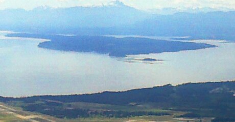 File:Denman Island from Comox.jpg