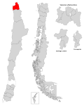 Miniatura para 1.ᵉʳ distrito electoral de Chile