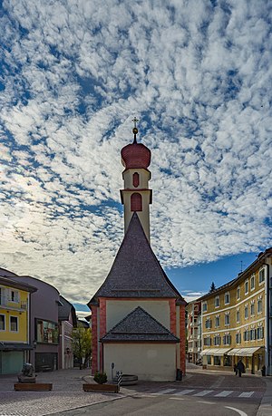 The Antony church in Urtijëi.