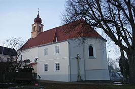 Dorpskerk van Buchbach, gemeente Waidhofen an der Thaya-Land