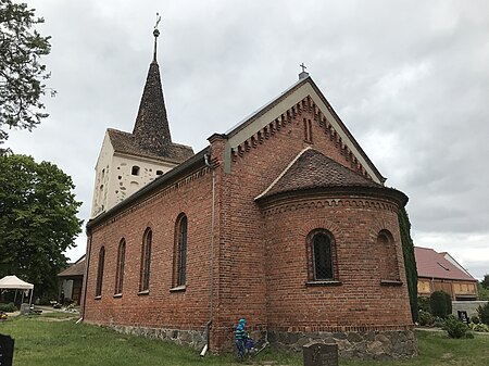 Dorfkirche Göttin Südostansicht