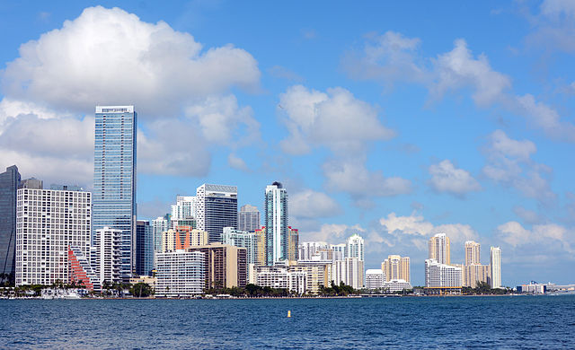 Downtown Miami in November 2014