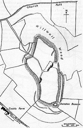 <span class="mw-page-title-main">Dundon Hill Hillfort</span> Iron Age hillfort in Somerset, England