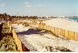 Spiaggia di dune a Mahdia