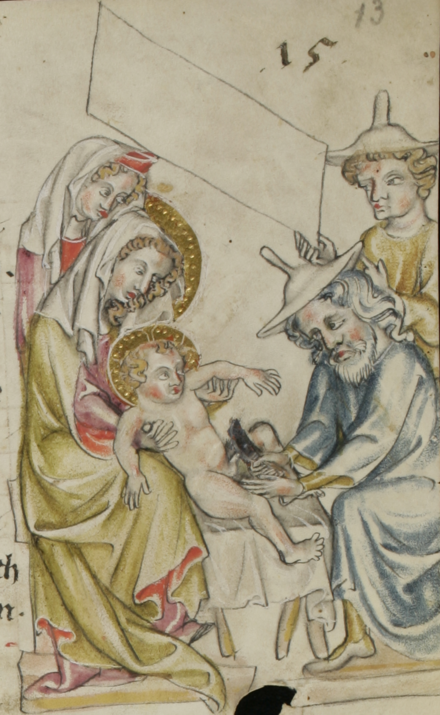 Circumcision of Christ, Austria, c. 1340