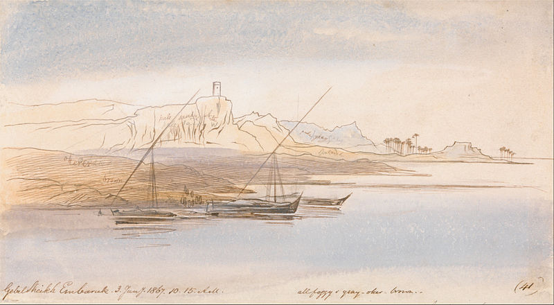 File:Edward Lear - Gebel Sheikh Embarak - Google Art Project.jpg