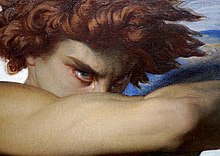 Un particolare de L'angelo caduto di Alexandre Cabanel: il dipinto è stato preso come riferimento per la creazione della copertina del disco