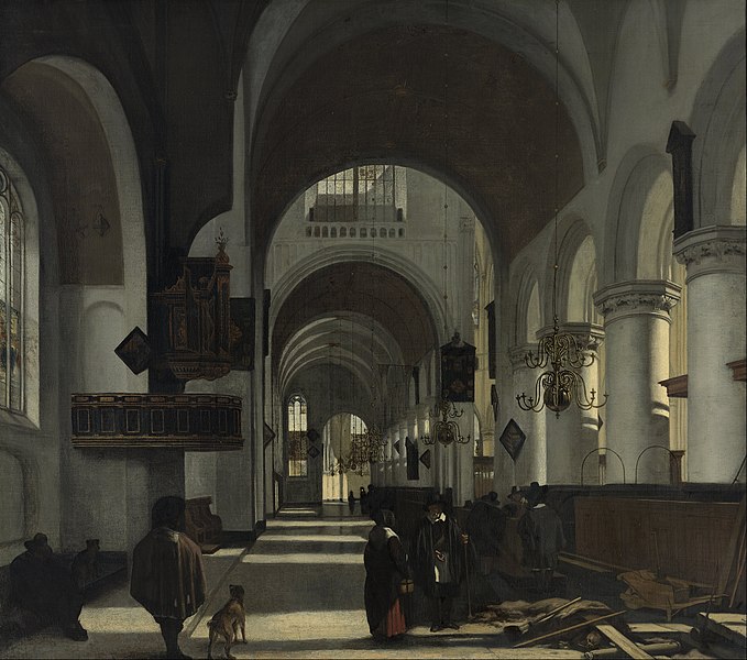 File:Emanuel de Witte - Interior of a Church - Google Art Project.jpg