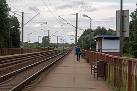 Enierhietyk train stop (Belarus) — ОП Энергетик (Беларусь) 1.jpg