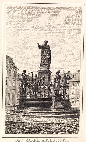 File:Erinnerung an Bamberg 005 Der Maximiliansbrunnen.jpg